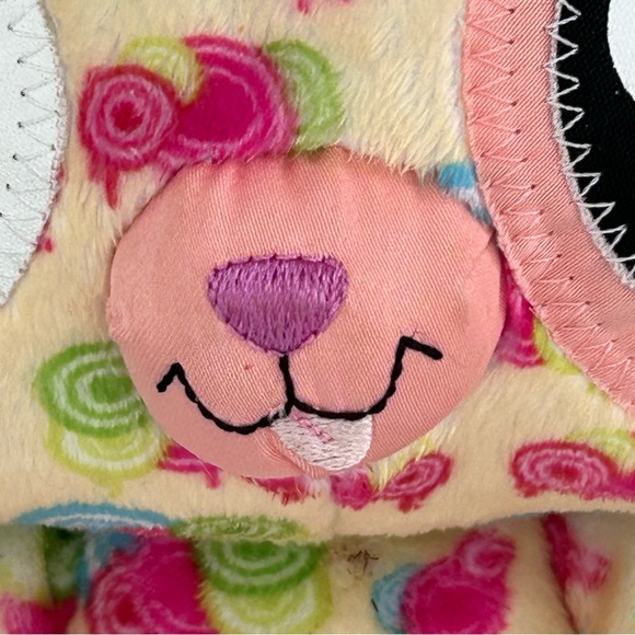 LPS Littlest Pet Shop Plush Happiest Mouse Stuffed Animal 8" Green Eyes 2008 - Picture 6 of 16